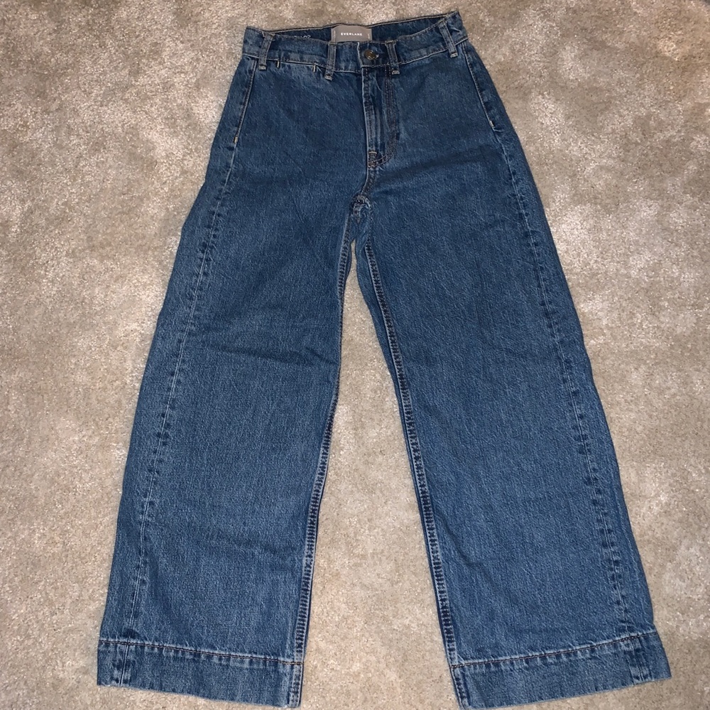 High-waist Everlane Wide Leg Jeans—Edition 02